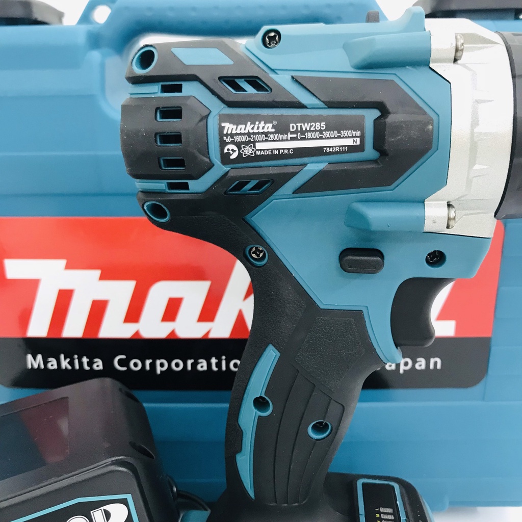 Máy khoan pin Makita DTW285 199v cầm tay, động cơ không chổi than