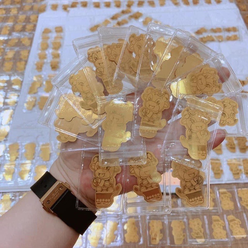 Trâu - mèo thần tài ( Set 5 con )