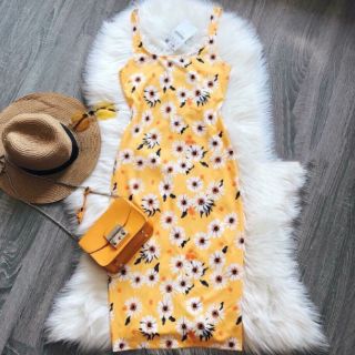 Đầm body hoa cúc