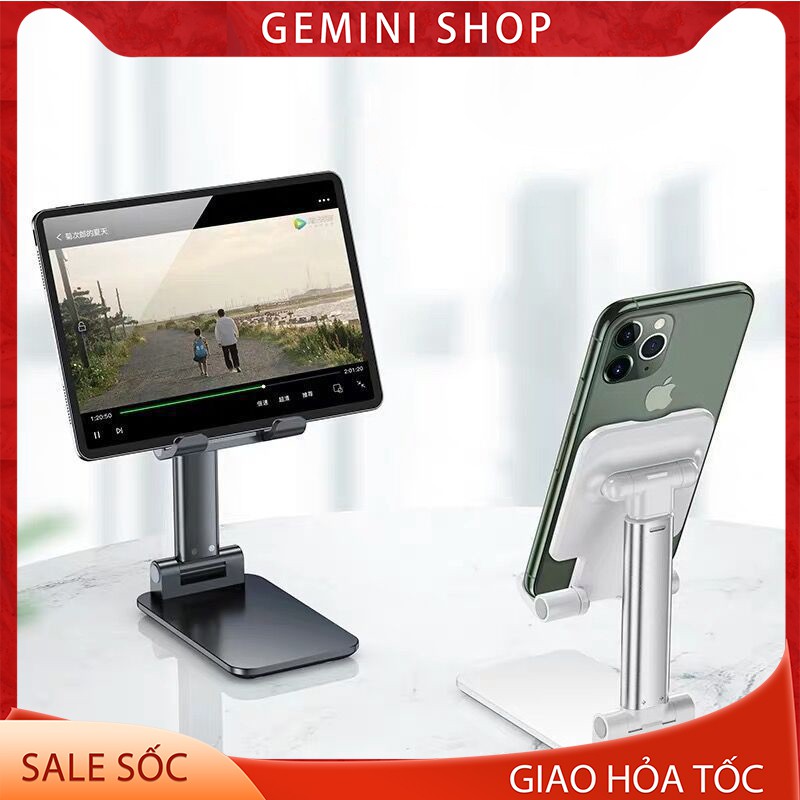 GIÁ ĐỠ Kệ điện thoại máy tính bảng T9 hay iPhone iPad để bàn có thể gập gọn, chống tê mỏi tay GEMINI SHOP | BigBuy360 - bigbuy360.vn