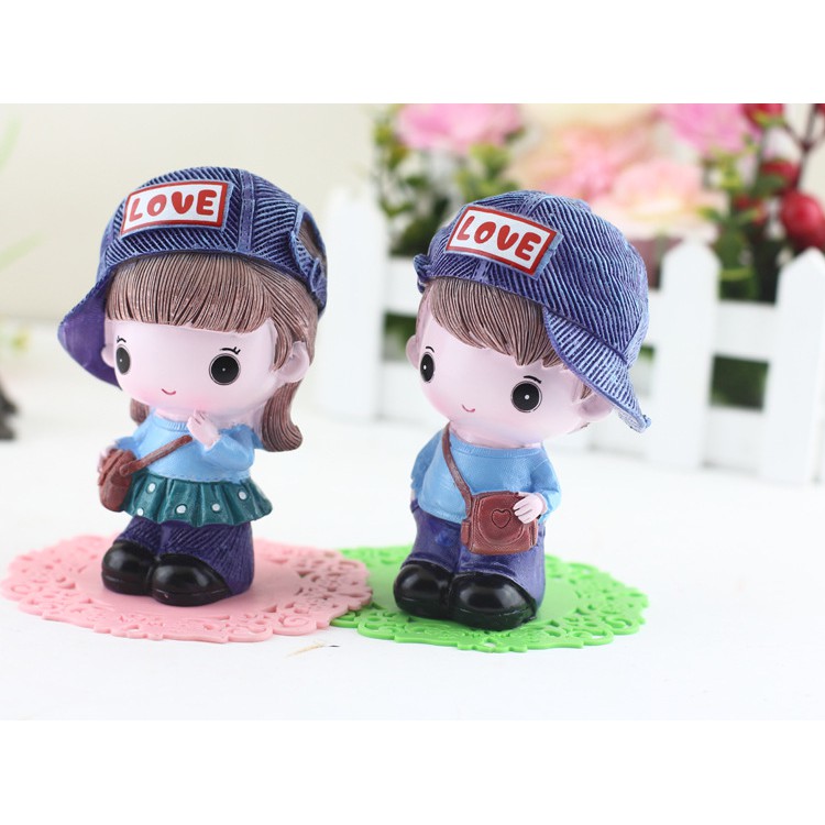 Tượng trang trí Couple 6x10cm (Giá bán 35k/tượng)