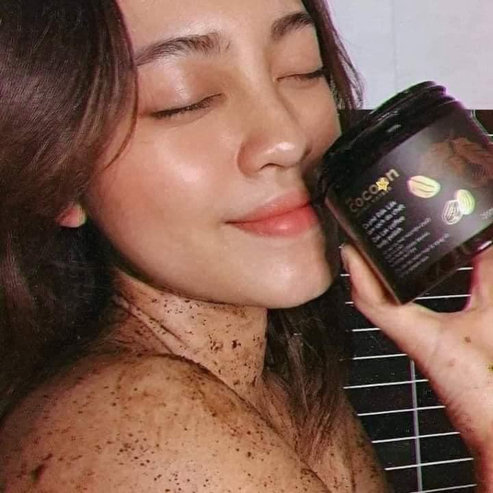 Tẩy da chết toàn thân cà phê Đắk Lắk Cocoon 200ml