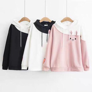 Áo hoodie nỉ bông . thỏ - rabbit