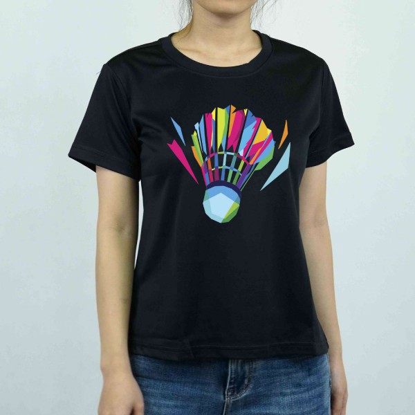 ÁO CẦU LÔNG NỮ VNB HÌNH QUẢ CẦU