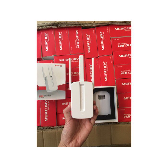 [ GIÁ HUỶ DIỆT] Kích Sóng Wifi Mercury MW310re 300Mbps 3 Râu Cực Mạnh - BH 1 Năm | Kích Wifi Mercury MW310re 3 Ăng Ten | BigBuy360 - bigbuy360.vn