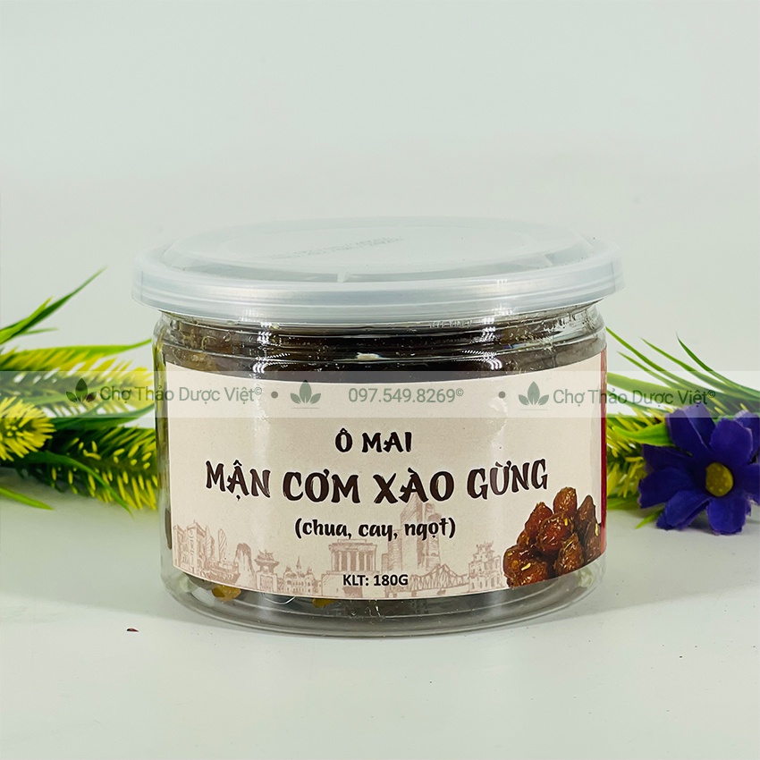 Ô mai mận cơm xào gừng - Chợ Thảo Dược Việt