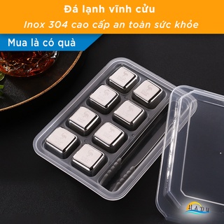 Đá Lạnh Vĩnh Cửu Không Tan Inox 304 Cao Cấp Đạt Chất Lượng Đức HADU