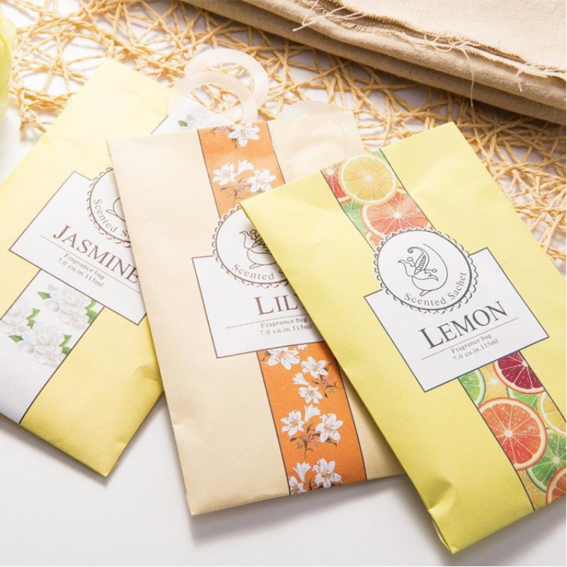 Túi thơm nhiều mùi treo tủ quần áo