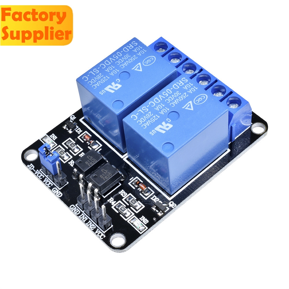 Mô Đun Rơ Le 2 Kênh 5v Chuyên Dụng Cho Pic Avr Dsp Arm Arduino | BigBuy360 - bigbuy360.vn