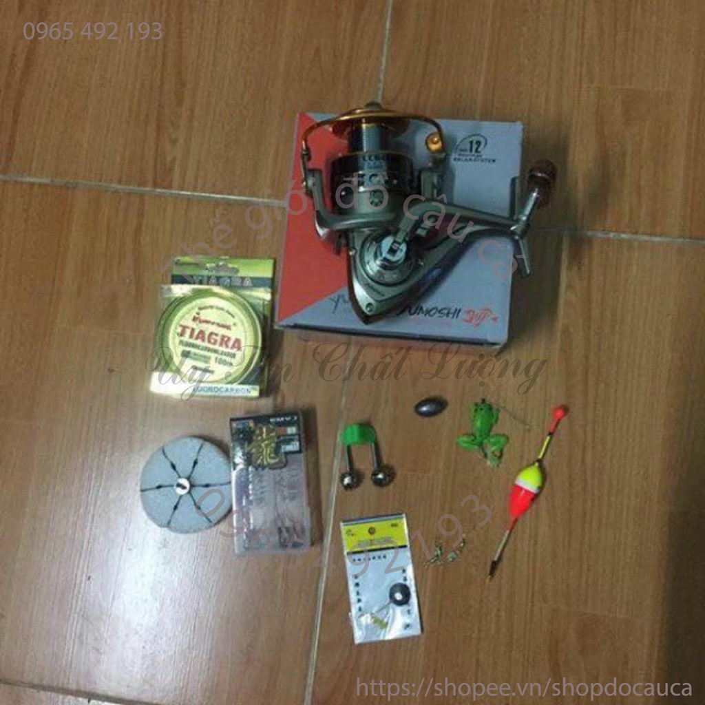 Bộ combo Cần Máy siêu rẻ chỉ 370 11 món ( rẻ vô địch )