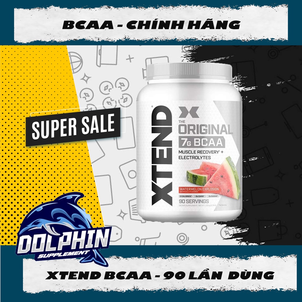 Scivation Xtend BCAA – 90 Serving - Hỗ trợ tập 90 lần dùng