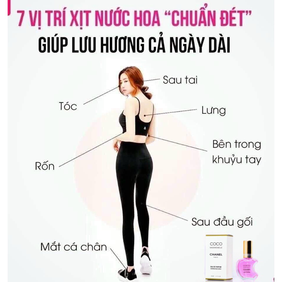 Nước hoa nam chiết Pháp 20ml dạng xịt- mẫu táo- Mùi lancome tresor