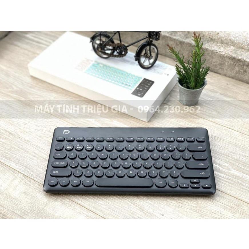 Bàn phím Bluetooth Forter  IK3381 - Hàng Chính Hãng - Bảo Hành 12 Tháng - 1 Đổi 1 Trong 7 Ngày
