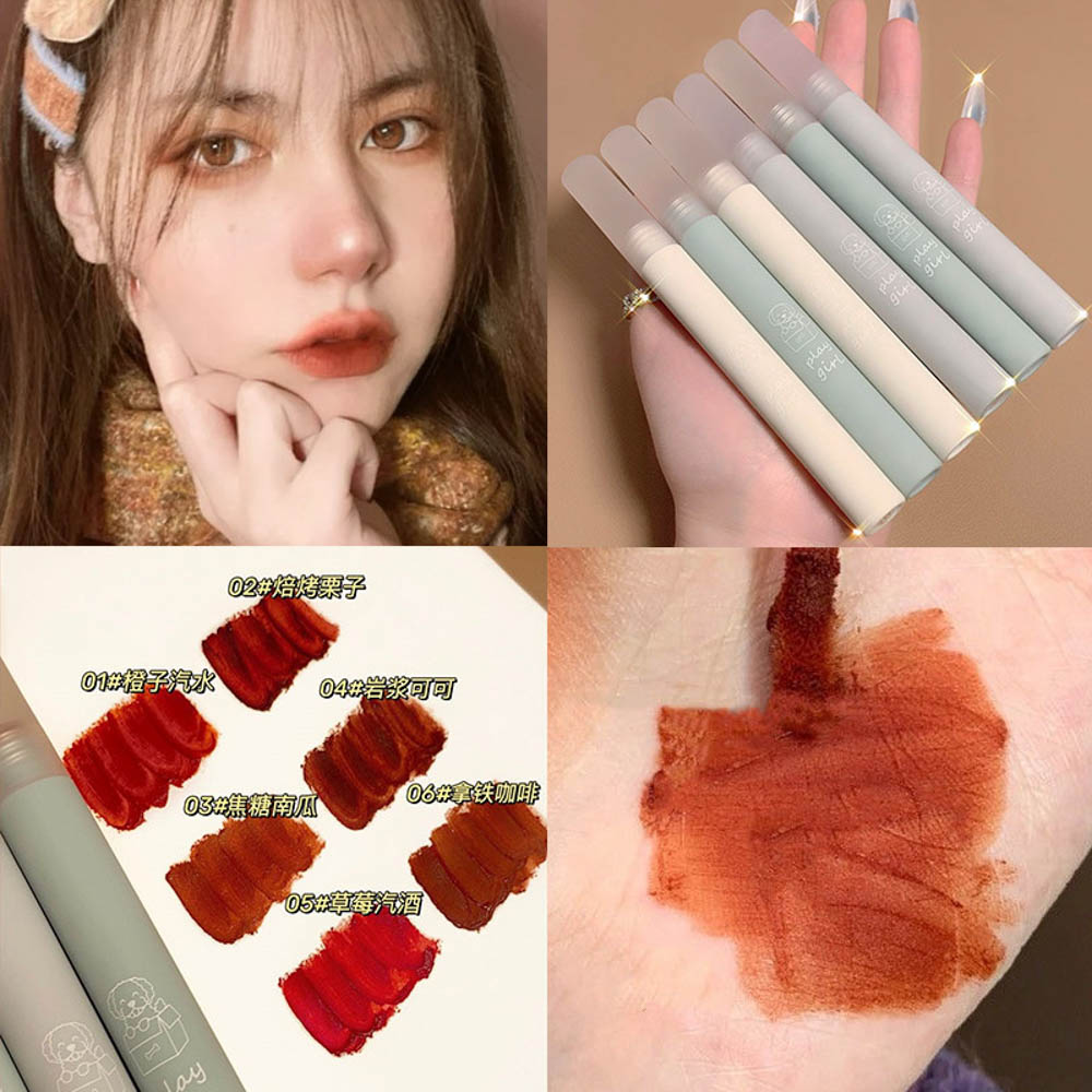 (Hàng Mới Về) Son Môi Qipin Chống Thấm Nước Không Phai Màu Trang Điểm Cho Người Mới Bắt Đầu | BigBuy360 - bigbuy360.vn