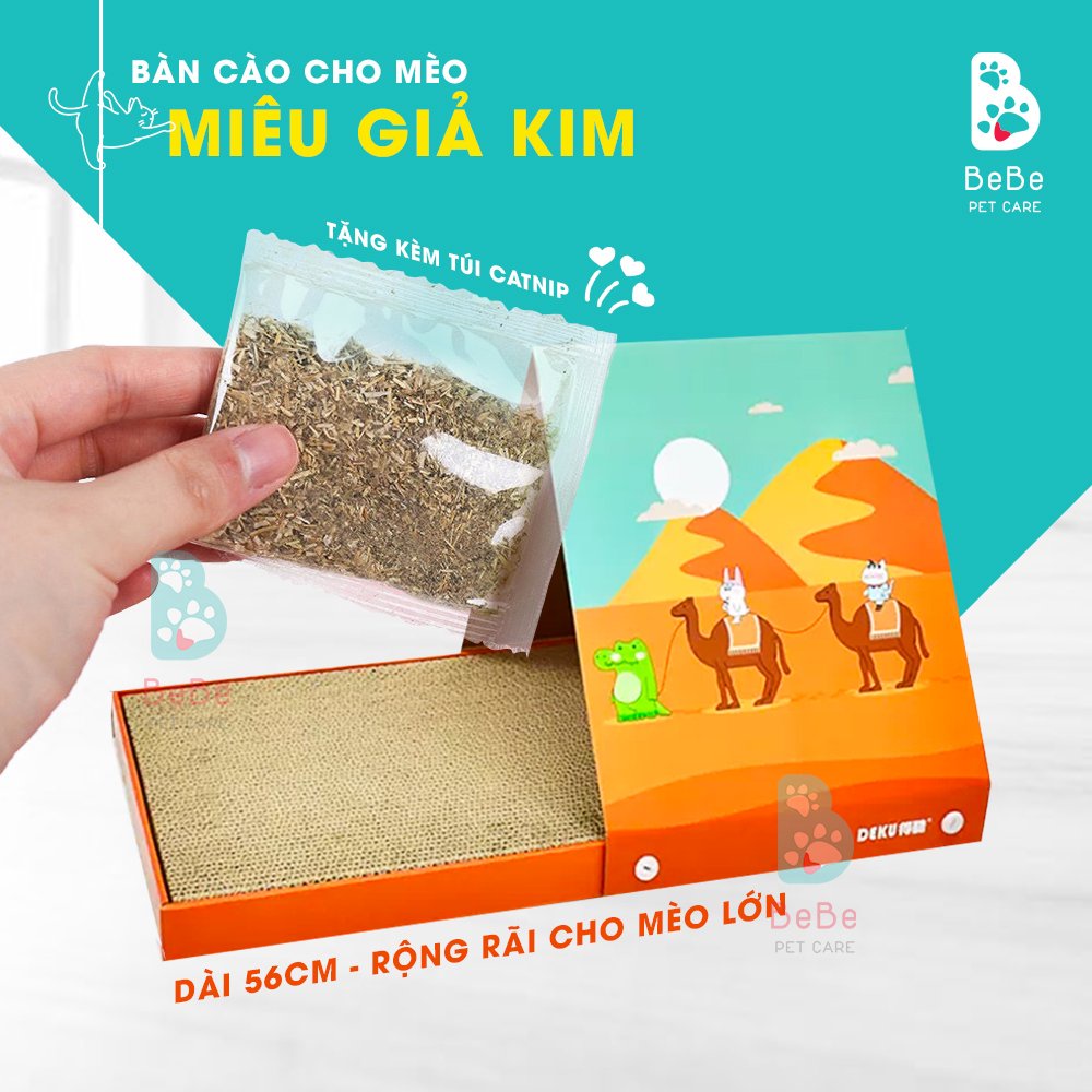 [Siêu Ngầu - Kèm Catnip] Lều Kim Tự Tháp Kết Hợp Cào Móng - Đồ Chơi Cho Các Boss Mèo