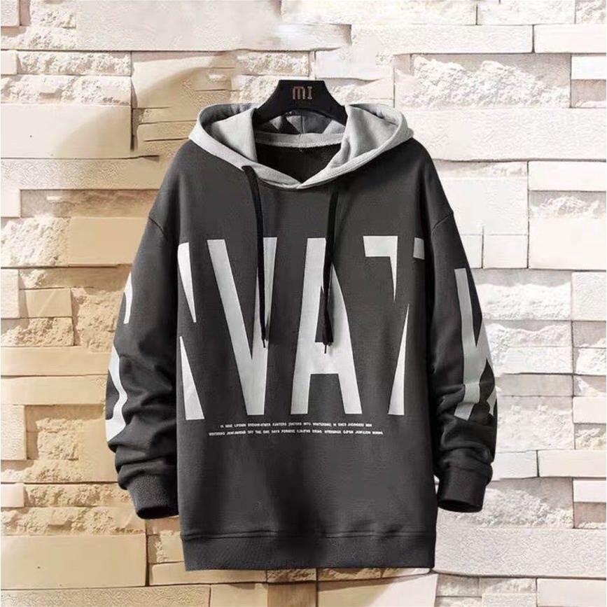 ÁO KHOÁC HOODIE NÓN CHUI ĐẦU NAM, ÁO HOODIE NỈ UNISEX VAT