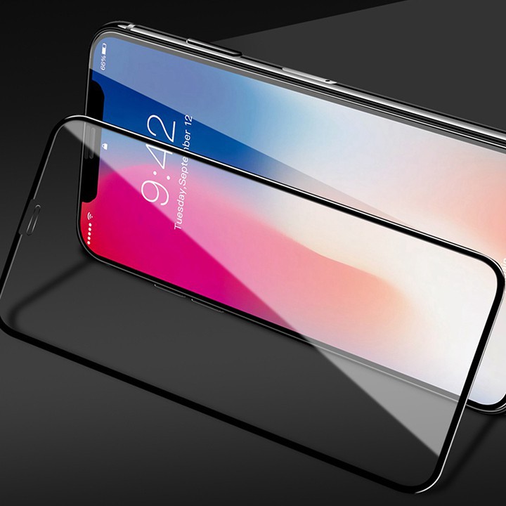 MIẾNG DÁN CƯỜNG LỰC IPHONE X - XS 5D FULL HÀNG CHUẨN
