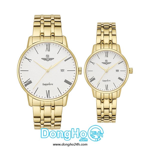 Đồng Hồ Nam Nữ Srwatch SG + SL 1074.1402TE Dây Kim Loại.
