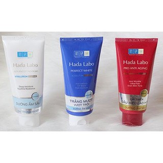 Sữa Rửa Mặt Hada Labo - Rohto ( Xanh (dưỡng trắng) , Trắng( dướng ẩm))