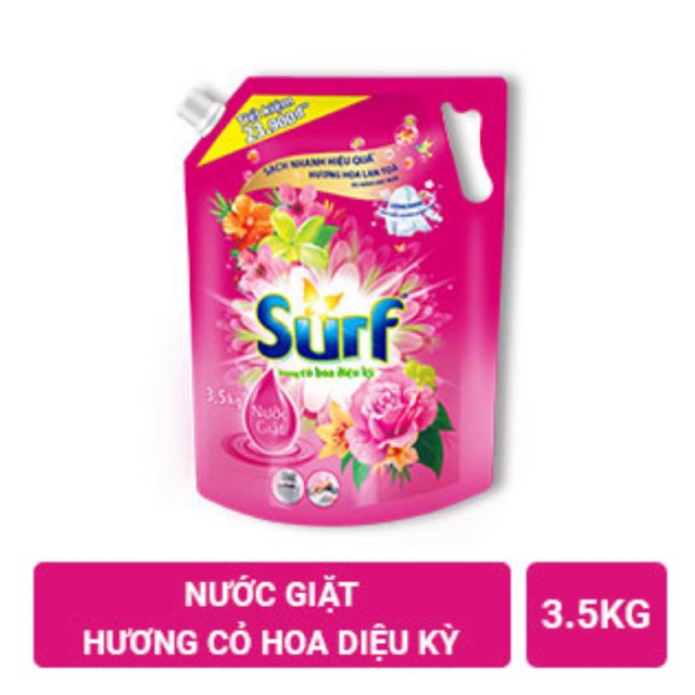 Nước giặt Surf túi 3.5/3.1kg