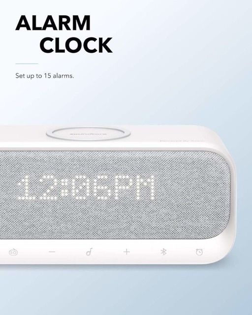 Loa Bluetooth kèm sạc không dây ANKER A3300P