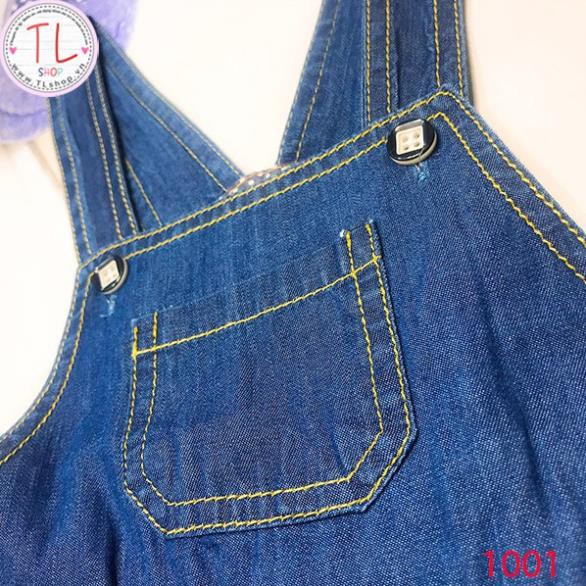 Quần yếm vải jean cao cấp