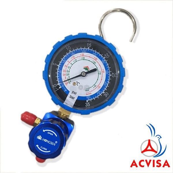 Đồng Hồ Gas Đơn Hongsen Model 468Ah  ; 468Al