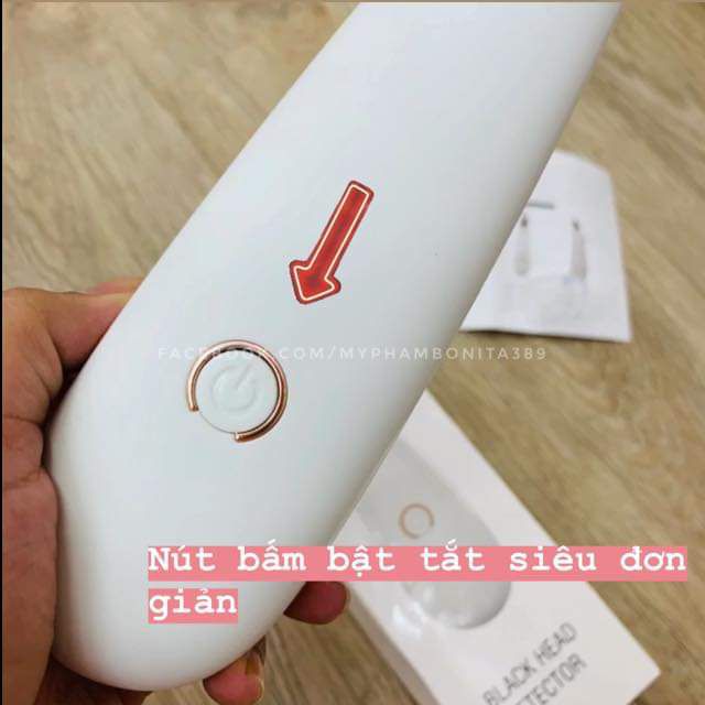 Máy hút mụn đầu đen cầm tay 3 đầu | BigBuy360 - bigbuy360.vn