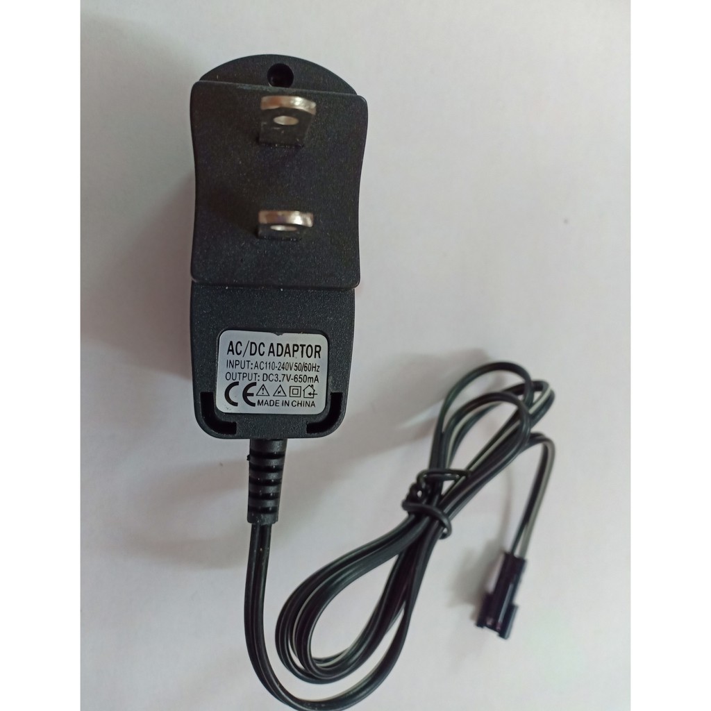 Sạc cho pin 3.7V chân đen SM