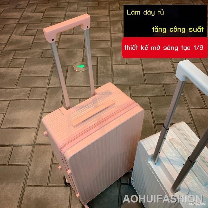 Vali kéo du lịch,khung nhôm nhựa dẻo ABS, chống va đập, khóa số an toàn Bảo Hành 3 Năm(size 20 inch 24 inch 28 inch 30 i