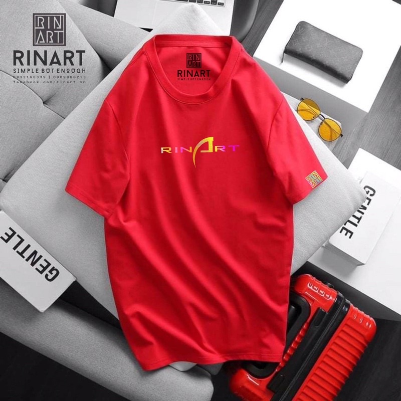 Áo thun unisex cotton phản quang 7 màu Rinart