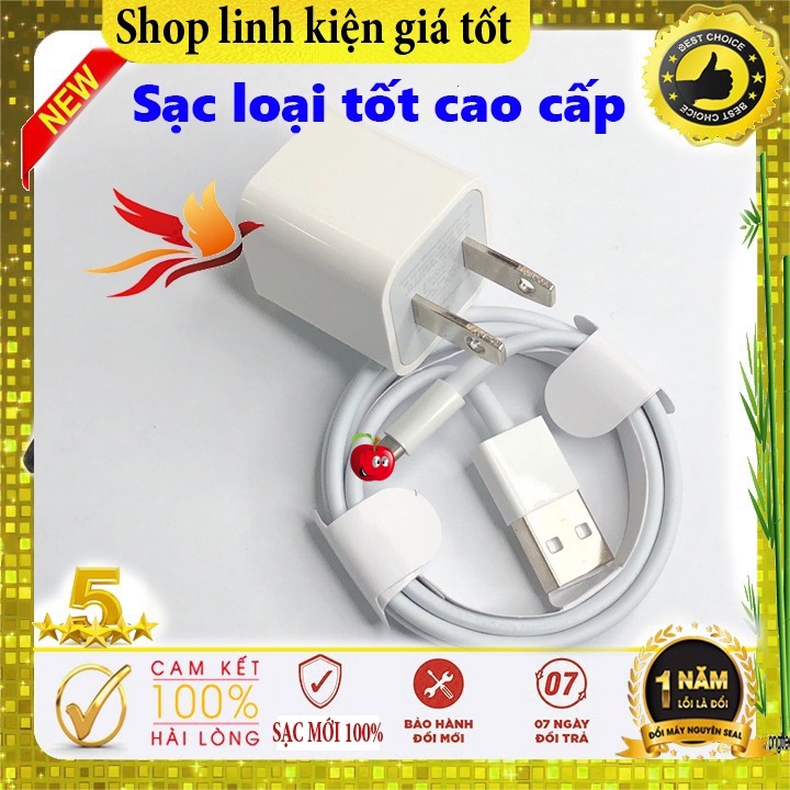 Sạc iP 3/ 4,4s / 5, 5s /6,6s plus/7, 7 plus /8, 8 plus chuẩn kết nối usb