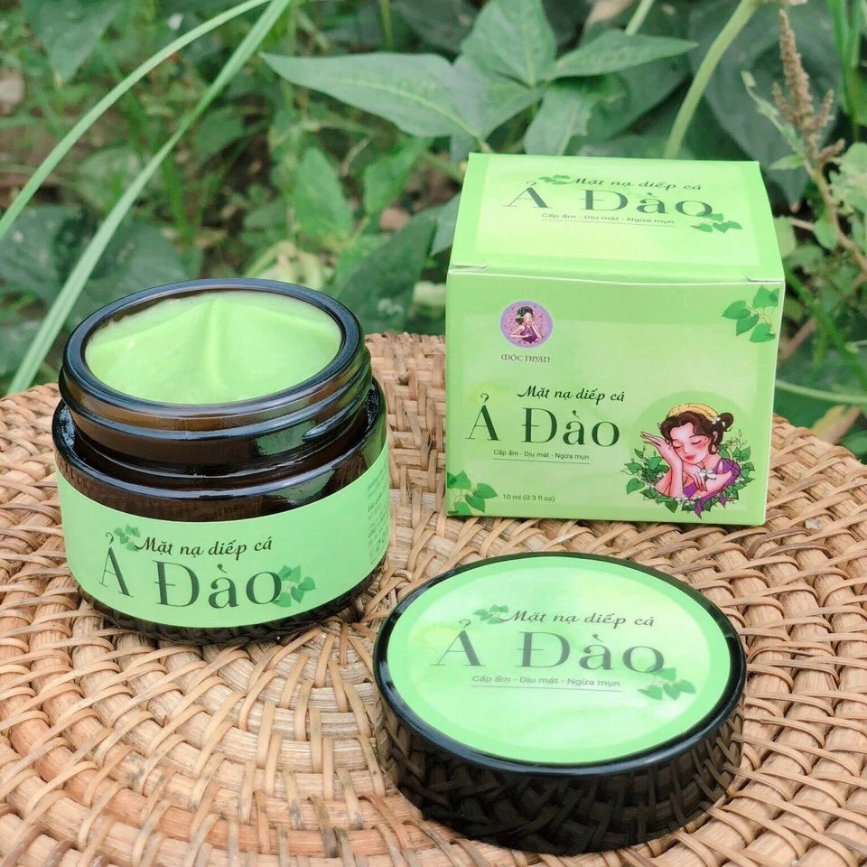 Mặt Nạ Diếp Cá Ả Đào Giúp Mờ Nám Tàn Nhang Dưỡng Trắng Làm Mát Và Mịn Da - BX3926