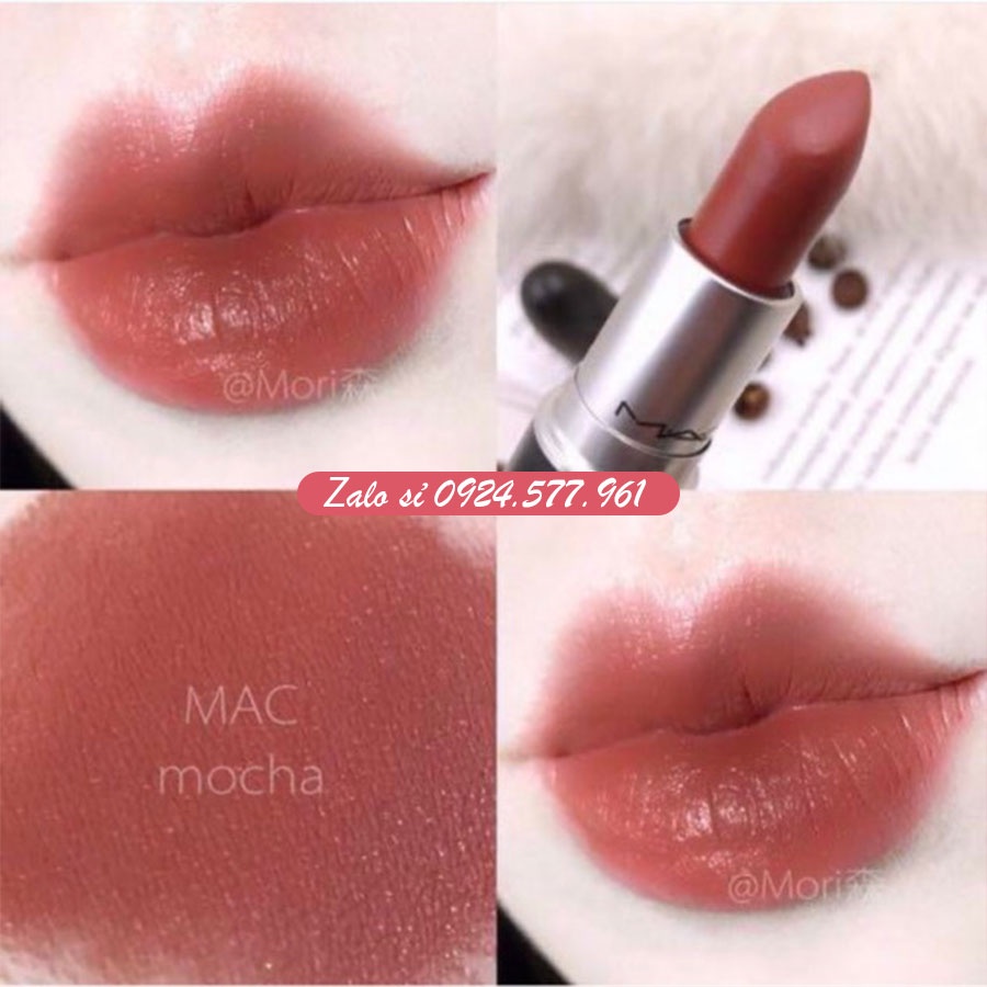 Son MAC chinh hãng Ruby Woo, Marrakesh, Chili các màu đẹp nhất, son MAC auth date mới nhất bao check code