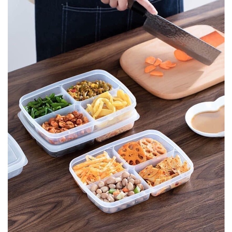 🔆🔆 HỘP ĐỰNG CHIA NGĂN 710ML NAKAYA NHẬT BẢN.