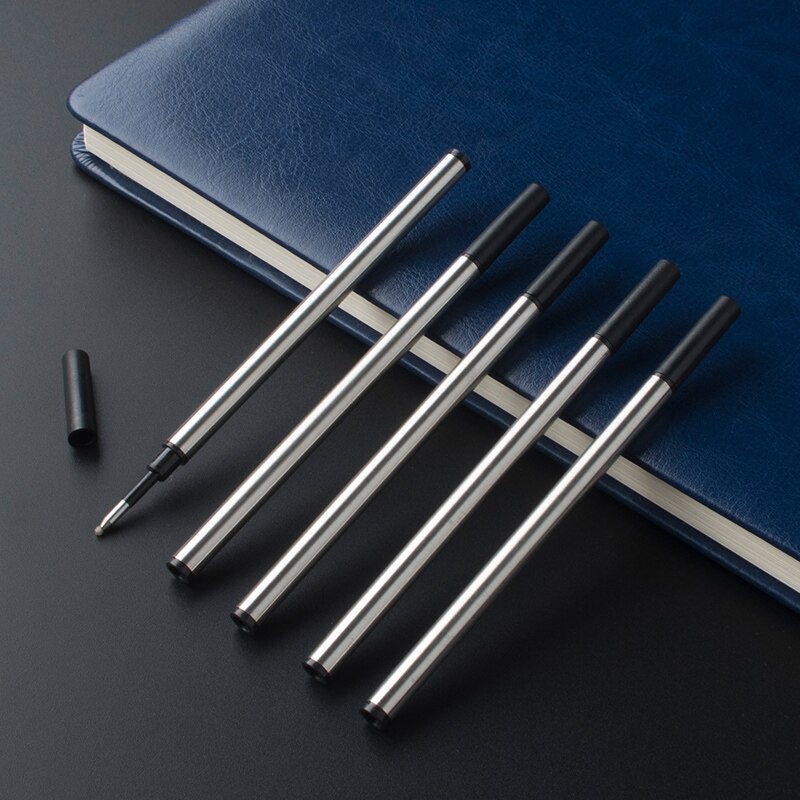 Combo 5 Ruột bút ký Bi 0.5 mm dòng parker - Màu Xanh/ Đen