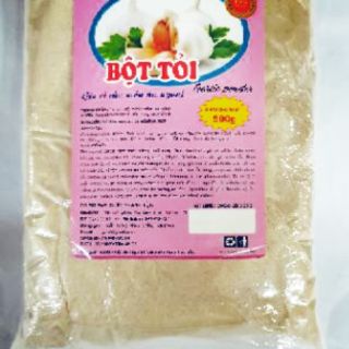 Bột tỏi nguyên chất gói 500g, gia vị tự nhiên dùng ướp thực phẩm, chế biến món ăn