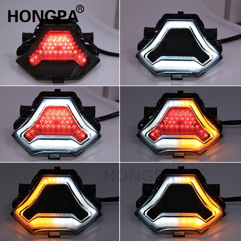 Đèn LED tín hiệu phanh đuôi xe dành cho Yamaha YZF R3 R25 Y15ZR MT03 MT07 FZ07 LC150 Exciter 150