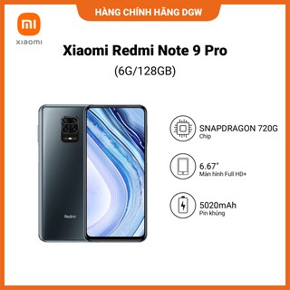 Điện Thoại Thông Minh XIAOMI REDMI NOTE 9 PRO | 6G | 128G