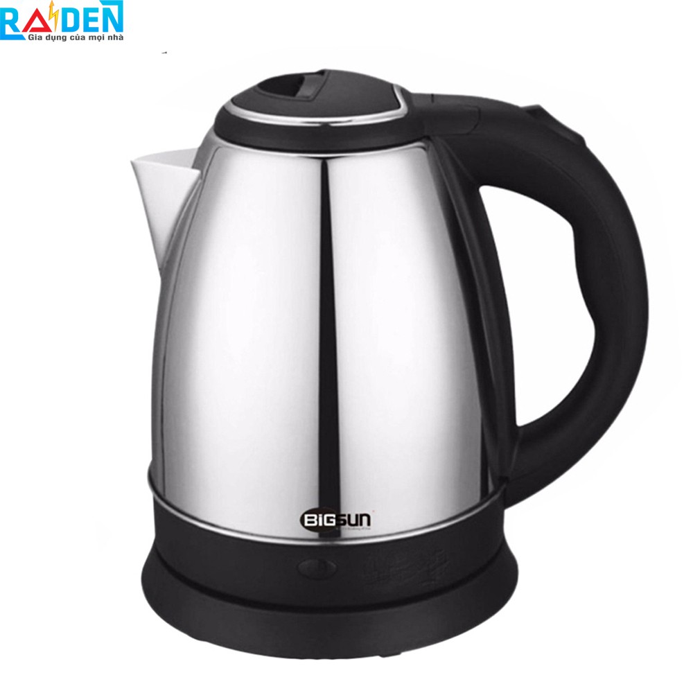 Ấm siêu tốc Inox 1.8 lít Bigsun BK-18S