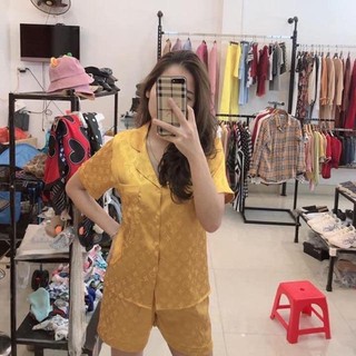 [ FREESHIP 50K ] - Bộ đồ Pijama lụa💖Bộ lụa gấm cộc-đùi cao cấp [hàng chuẩn kèm Video+ảnh thật]