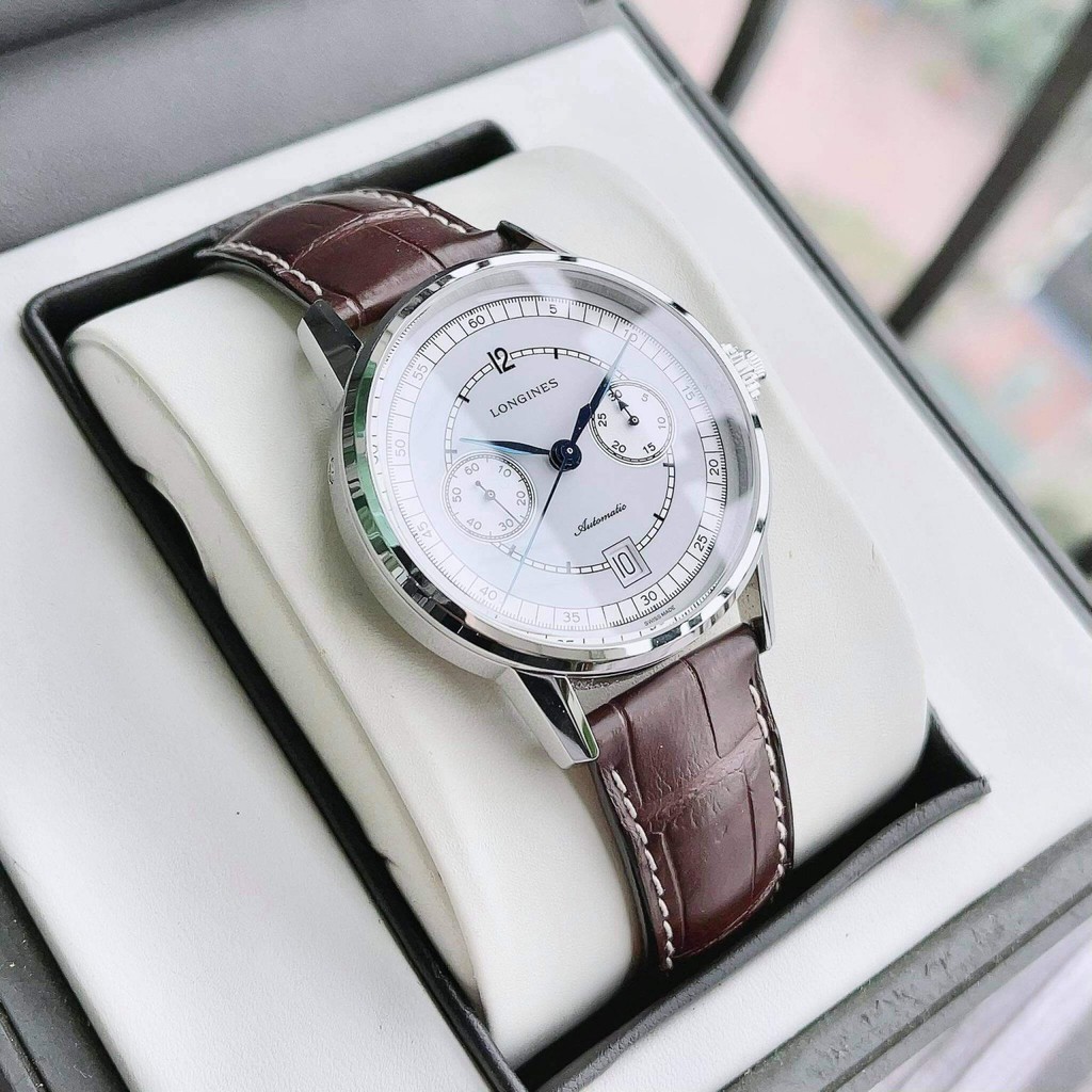 Đồng hồ Nam LON.GI.NES L28004262 Col-Wheel Automatic Chronograph