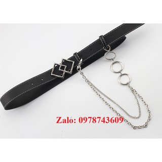 Thắt lưng kèm chain đôi mẫu MỚI NHẤT xích