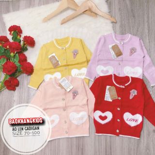Combo 2 áo len Quảng Châu cho bé iu