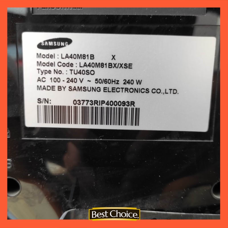 Tv LCD Samsung LA40M81B/40/46/52HTC4LV1.0