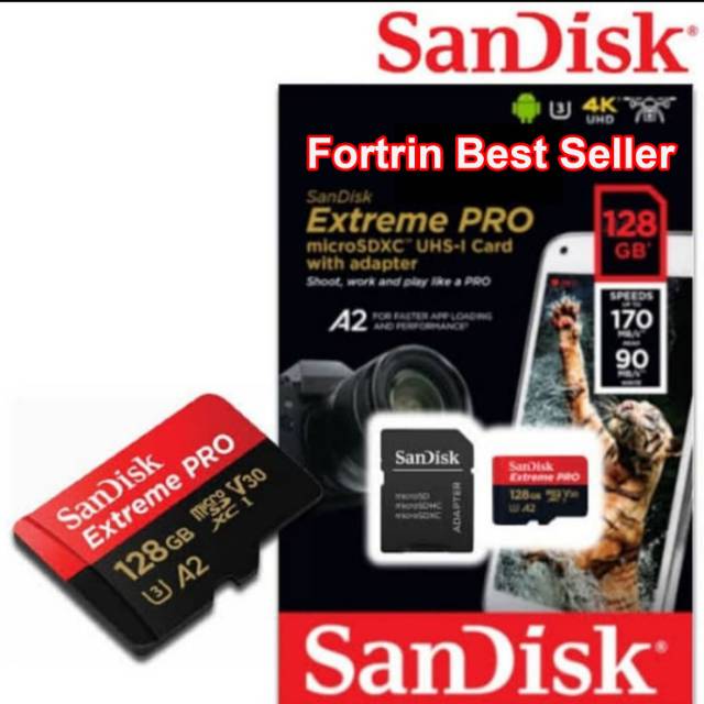 Thẻ Nhớ Sandisk Extreme Pro 128gb