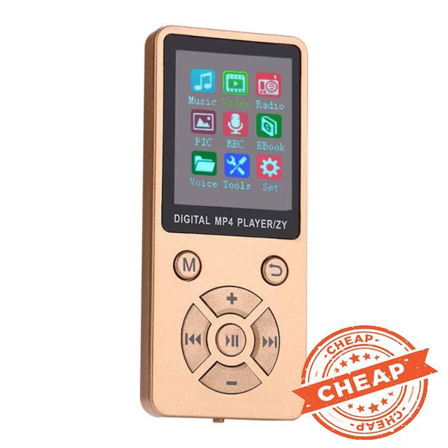 Máy nghe nhạc mp4 mini màn hình LCD hỗ trợ thẻ TF 32G kèm phụ kiện chuyên dùng