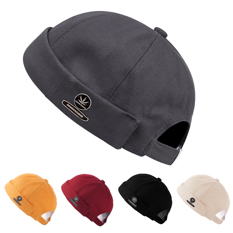 Nón Lưỡi Trai Không Vành Phong Cách Retro Thời Trang Unisex