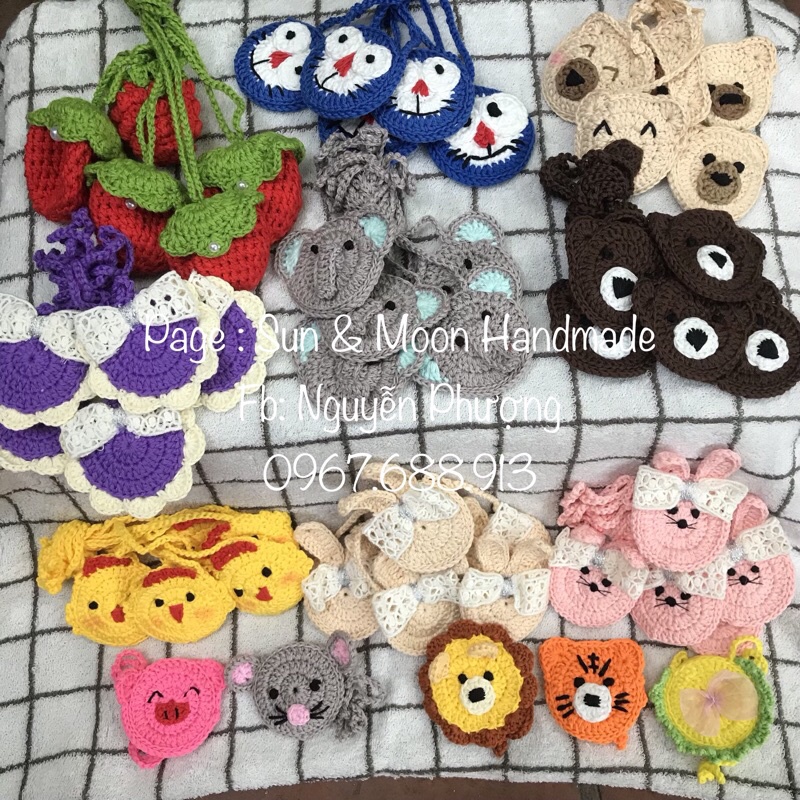 túi tỏi cho bé( nhiều mẫu đa dạng, có bán sỉ)