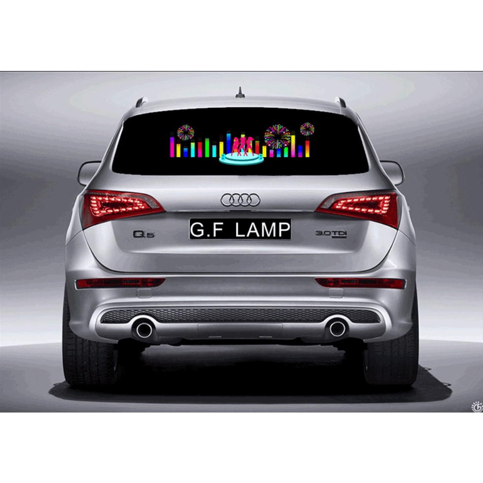 Đèn lễ hội ánh sáng, đèn led xe hơi nháy theo nhạc